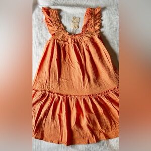 Hem and Thread Baby Doll Dress